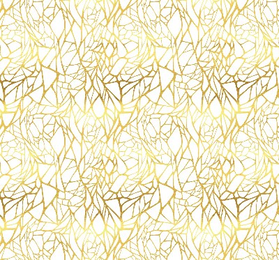 Rolgordijn voor het raam Geel patroon