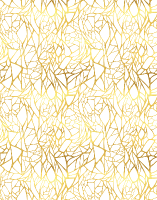 Rolgordijn voor het raam Geel patroon