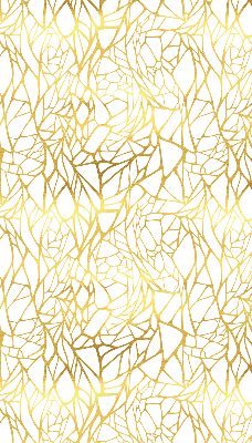 Rolgordijn voor het raam Geel patroon