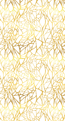 Rolgordijn voor het raam Geel patroon