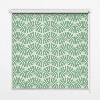 Rolgordijn verduisterend Groene slalom