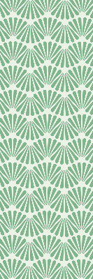 Rolgordijn verduisterend Groene slalom