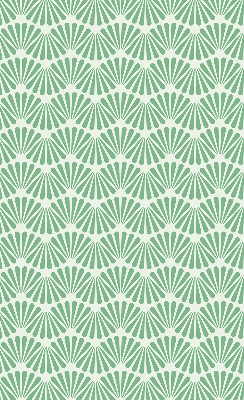 Rolgordijn verduisterend Groene slalom