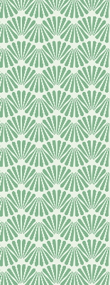 Rolgordijn verduisterend Groene slalom