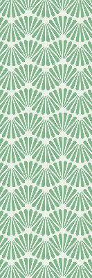 Rolgordijn verduisterend Groene slalom