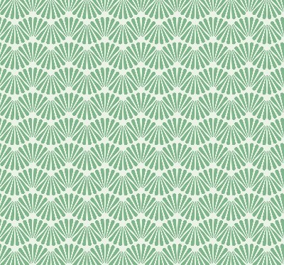 Rolgordijn verduisterend Groene slalom