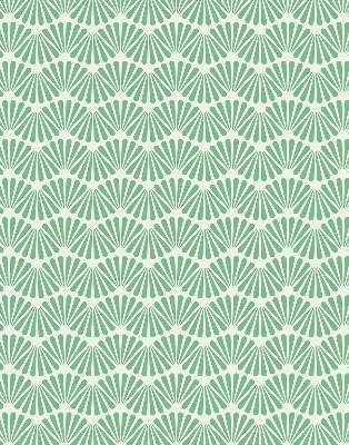 Rolgordijn verduisterend Groene slalom