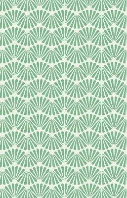 Rolgordijn verduisterend Groene slalom