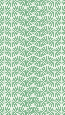 Rolgordijn verduisterend Groene slalom