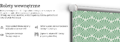 Rolgordijn verduisterend Groene slalom