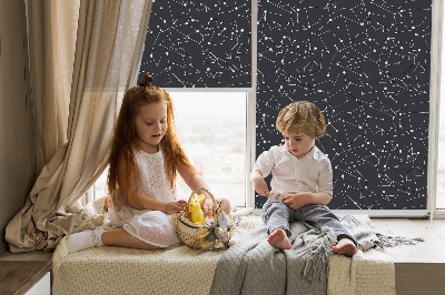 Rolgordijn voor het raam Sterrenbeeld