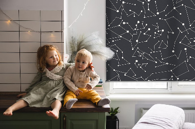 Rolgordijn voor het raam Sterrenbeeld