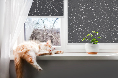 Rolgordijn voor het raam Sterrenbeeld