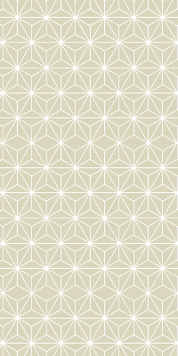 Rolgordijn verduisterend Witte stippen verbonden door stippen