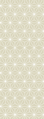 Rolgordijn verduisterend Witte stippen verbonden door stippen