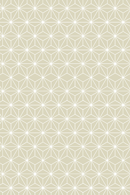 Rolgordijn verduisterend Witte stippen verbonden door stippen