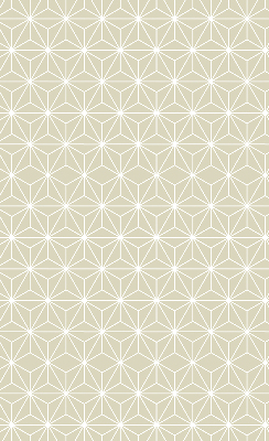 Rolgordijn verduisterend Witte stippen verbonden door stippen