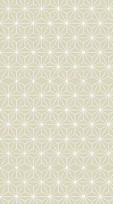 Rolgordijn verduisterend Witte stippen verbonden door stippen