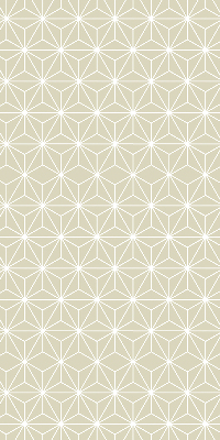 Rolgordijn verduisterend Witte stippen verbonden door stippen