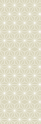 Rolgordijn verduisterend Witte stippen verbonden door stippen