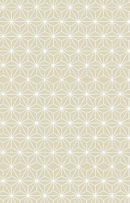 Rolgordijn verduisterend Witte stippen verbonden door stippen