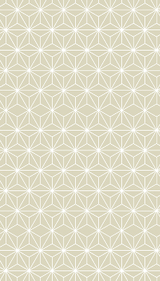 Rolgordijn verduisterend Witte stippen verbonden door stippen