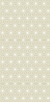 Rolgordijn verduisterend Witte stippen verbonden door stippen