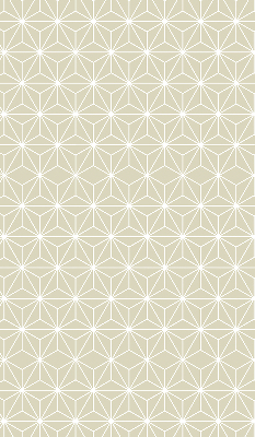 Rolgordijn verduisterend Witte stippen verbonden door stippen