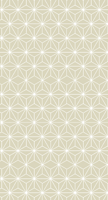 Rolgordijn verduisterend Witte stippen verbonden door stippen