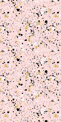 Rolgordijn verduisterend Verfvlekken op een roze achtergrond