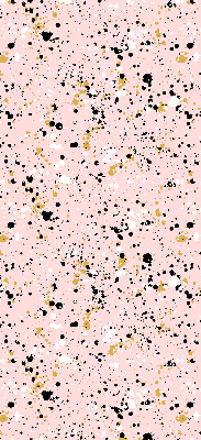 Rolgordijn verduisterend Verfvlekken op een roze achtergrond