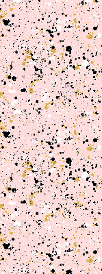 Rolgordijn verduisterend Verfvlekken op een roze achtergrond