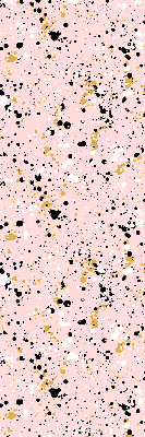 Rolgordijn verduisterend Verfvlekken op een roze achtergrond