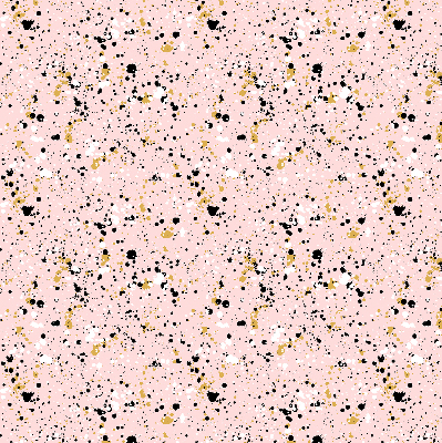 Rolgordijn verduisterend Verfvlekken op een roze achtergrond