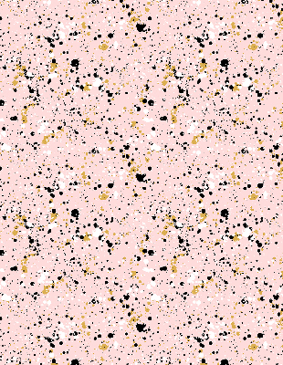 Rolgordijn verduisterend Verfvlekken op een roze achtergrond