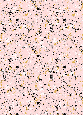 Rolgordijn verduisterend Verfvlekken op een roze achtergrond