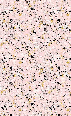 Rolgordijn verduisterend Verfvlekken op een roze achtergrond