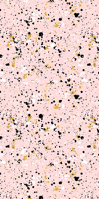 Rolgordijn verduisterend Verfvlekken op een roze achtergrond