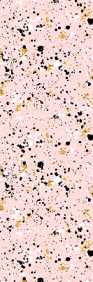 Rolgordijn verduisterend Verfvlekken op een roze achtergrond