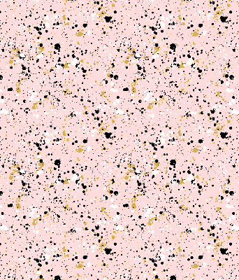 Rolgordijn verduisterend Verfvlekken op een roze achtergrond