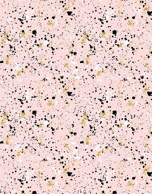 Rolgordijn verduisterend Verfvlekken op een roze achtergrond