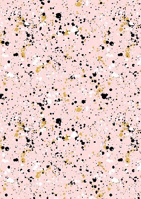 Rolgordijn verduisterend Verfvlekken op een roze achtergrond