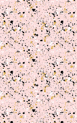 Rolgordijn verduisterend Verfvlekken op een roze achtergrond