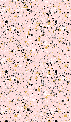 Rolgordijn verduisterend Verfvlekken op een roze achtergrond