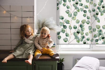 Rolgordijn verduisterend Bladeren van de takken