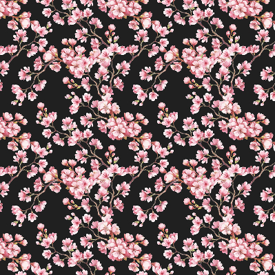 Rolgordijn verduisterend Bloemen van de boom