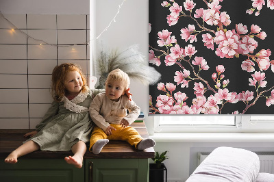 Rolgordijn verduisterend Bloemen van de boom