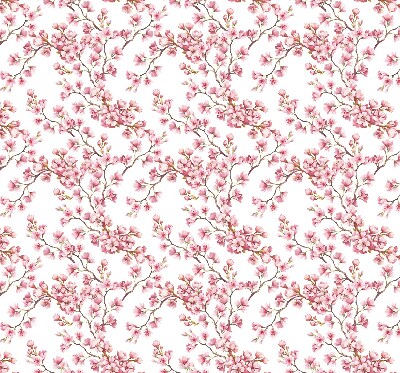 Rolgordijn voor het raam Roze lelie