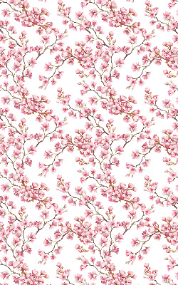 Rolgordijn voor het raam Roze lelie