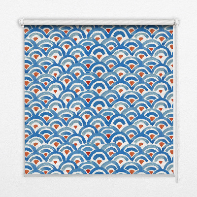 Rolgordijn verduisterend Kleurrijke schubben